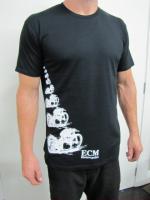 Multiple Motorcycles on lower front. Quality Tees available in black or white. S.M.L.XL. $20.00