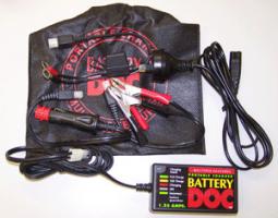 365 day Battery Maintainer, keeps your battery in tip top condition year round. The only Battery Charger with its own self diagnostics. Features: Advanced charger technology; Ultra light, compact and portable; Won't harm your battery; 3 colour LED charge indicator; Short-circuit/reverse polarity protected; Multiple accessories/carrying bag. 365 day Battery Maintainer, keeps your battery in tip top condition year round. The only Battery Charger with its own self diagnostics. Features: Advanced charger technology; Ultra light, compact and portable; Won't harm your battery; 3 colour LED charge indicator; Short-circuit/reverse polarity protected; Multiple accessories/carrying bag.